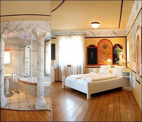 Knopf Und Knopf Erlebniswelt Hotel Warthausen Стая снимка